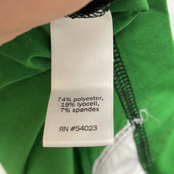 Derek Lam 10C Athleta Tank Top Women’s M‎ Green Blue White Colorblock Hi Lo Hem - Picture 6 of 9